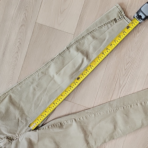 Free People Y2K Low Rise Light Army Green Skinny Jeans, sz 28 - Picture 13 of 16